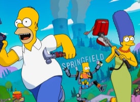 Симпсоны в Фортнайт